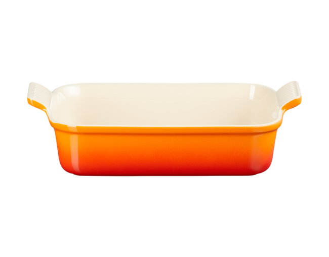 TRAVESSA 19CM HERITAGE Laranja Le Creuset