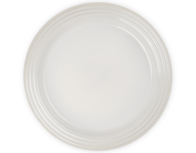 PRATO RASO 27CM VANCOUVER Meringue Le Creuset