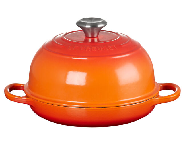 PANELA PARA PÃO 24CM Laranja Le Creuset - Crosta Perfeita e Cozimento Uniforme