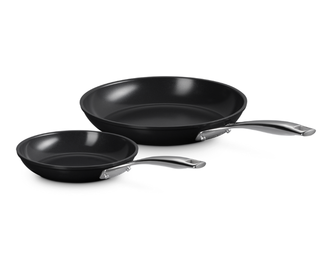 SET 2 FRIGIDEIRAS RASAS 20CM+26CM ENSC Le Creuset