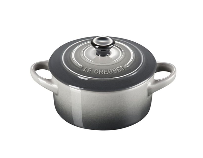 MINI COCOTTE 250ML (PEG PRETO) Flint Le Creuset
