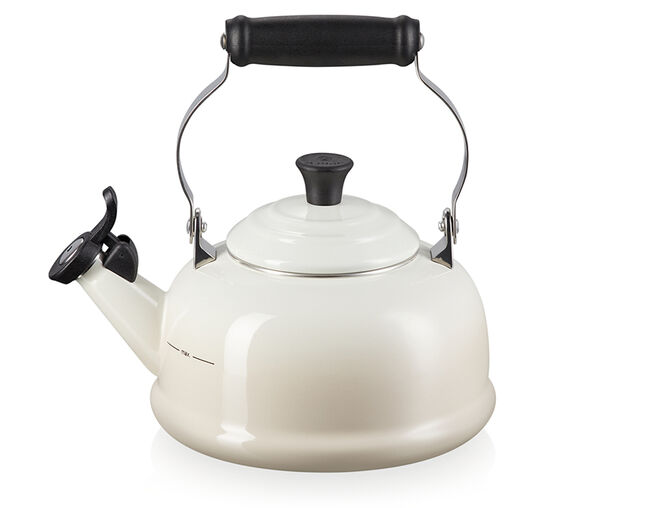 CHALEIRA CLC COM APITO 1,6L Meringue Le Creuset