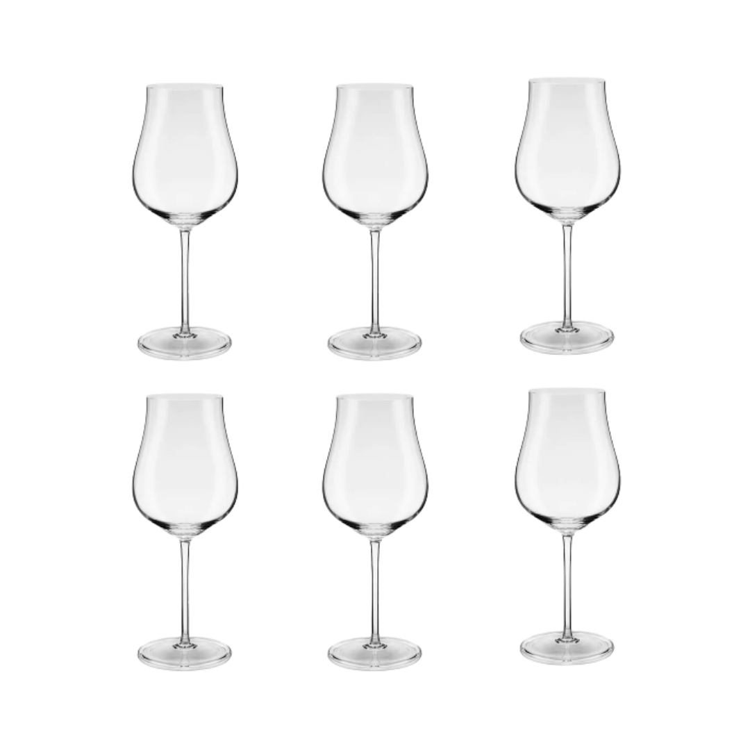 6 TAÇAS DE CRISTAL P/ÁGUA 490ML ORIGEM - STRAUSS