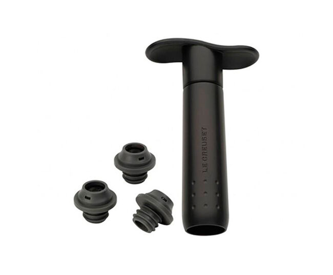SET BOMBA VÁCUO POLICARBONATO Matte Black Le Creuset