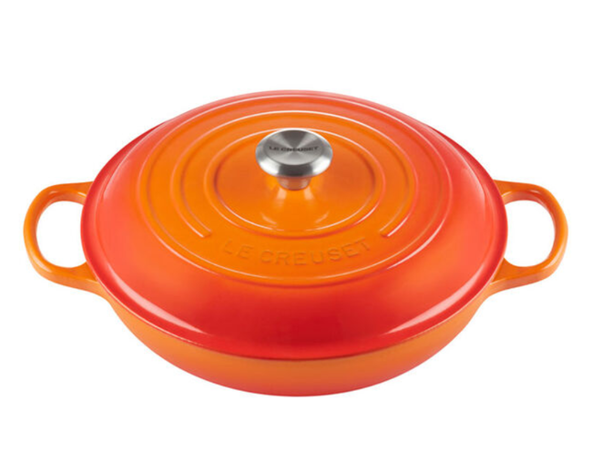 CAÇAROLA BUFFET 30CM SIG Laranja Le Creuset