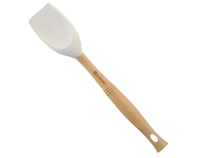 COLHER GRANDE DE SILICONE VÊNUS White Le Creuset