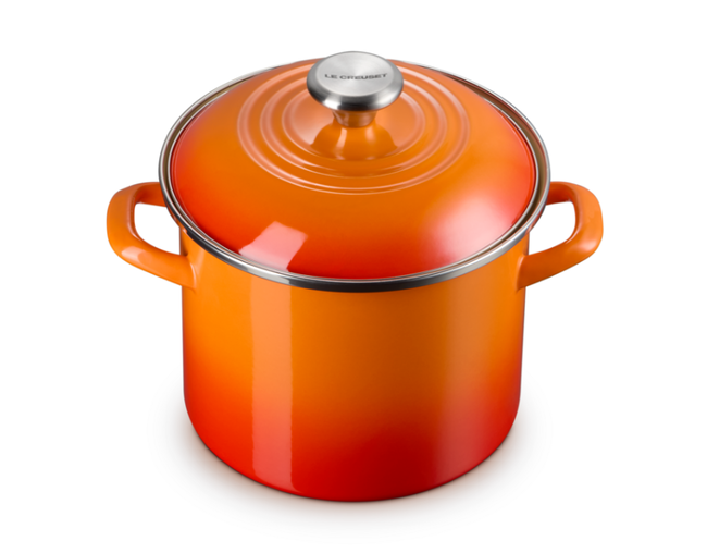 STOCK POT 22CM (PEG AÇO) Laranja Le Creuset