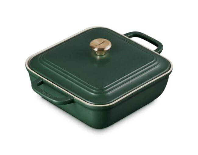 TRAVESSA QUADRADA C/ TAMPA 2,9L Foret (PEG DOU) Le Creuset