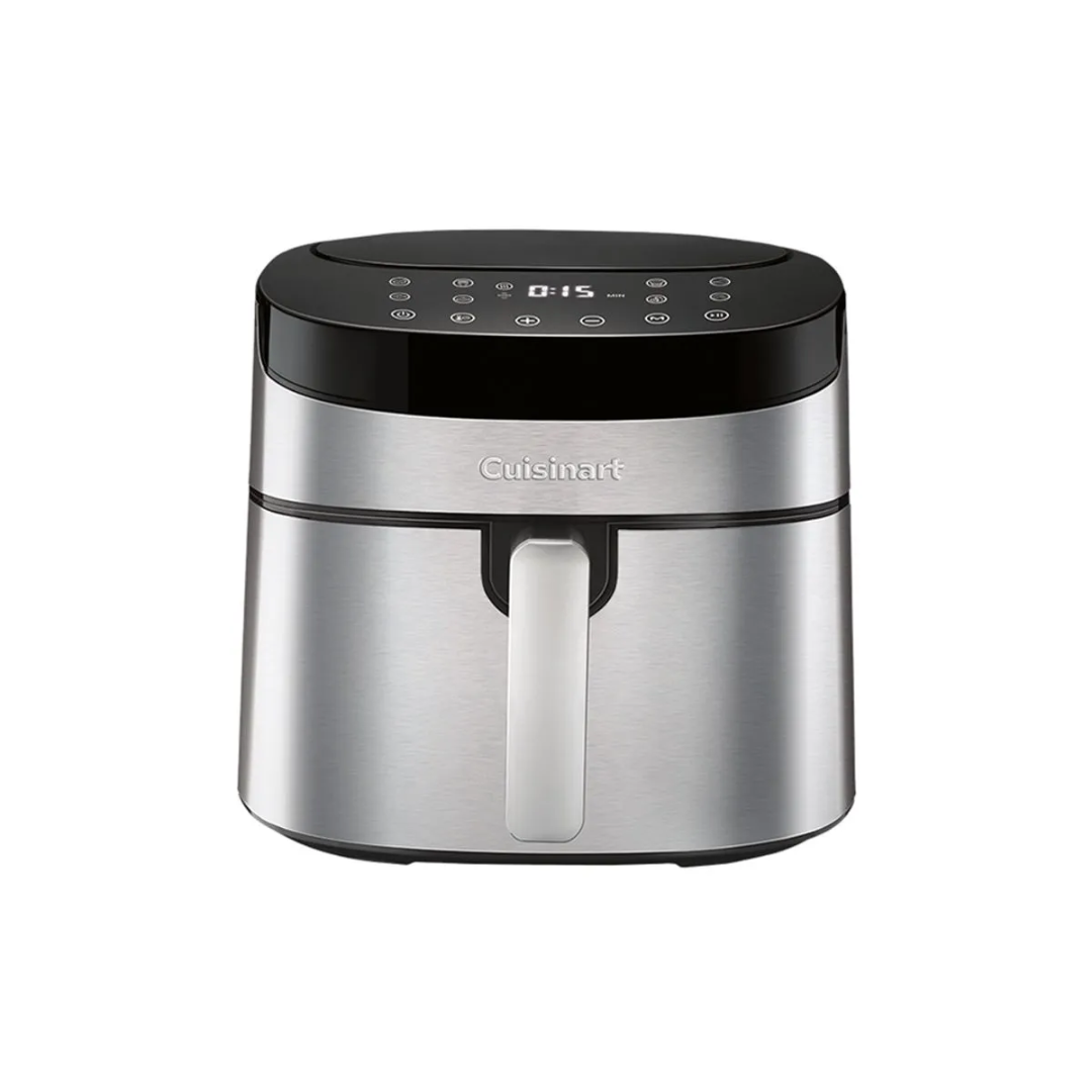 AIR FRYER 2,2L EM INOX 127V - CUISINART | Compacta e prática, prepara alimentos com menos óleo.
