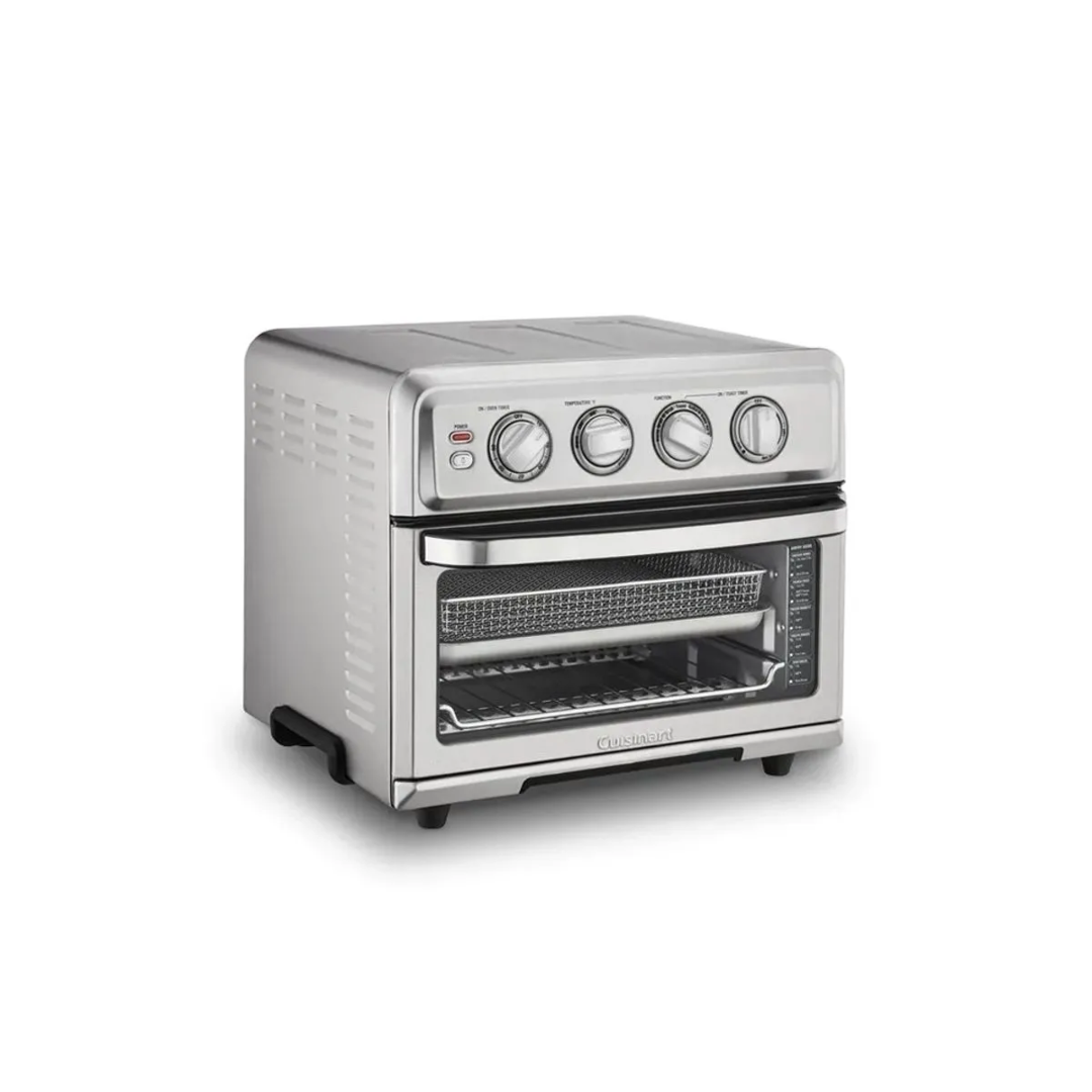 FORNO AIR FRYER 8 EM 1 INOX 17L 127V - CUISINART | Versátil e moderno, prepara receitas com rapidez e menos óleo.