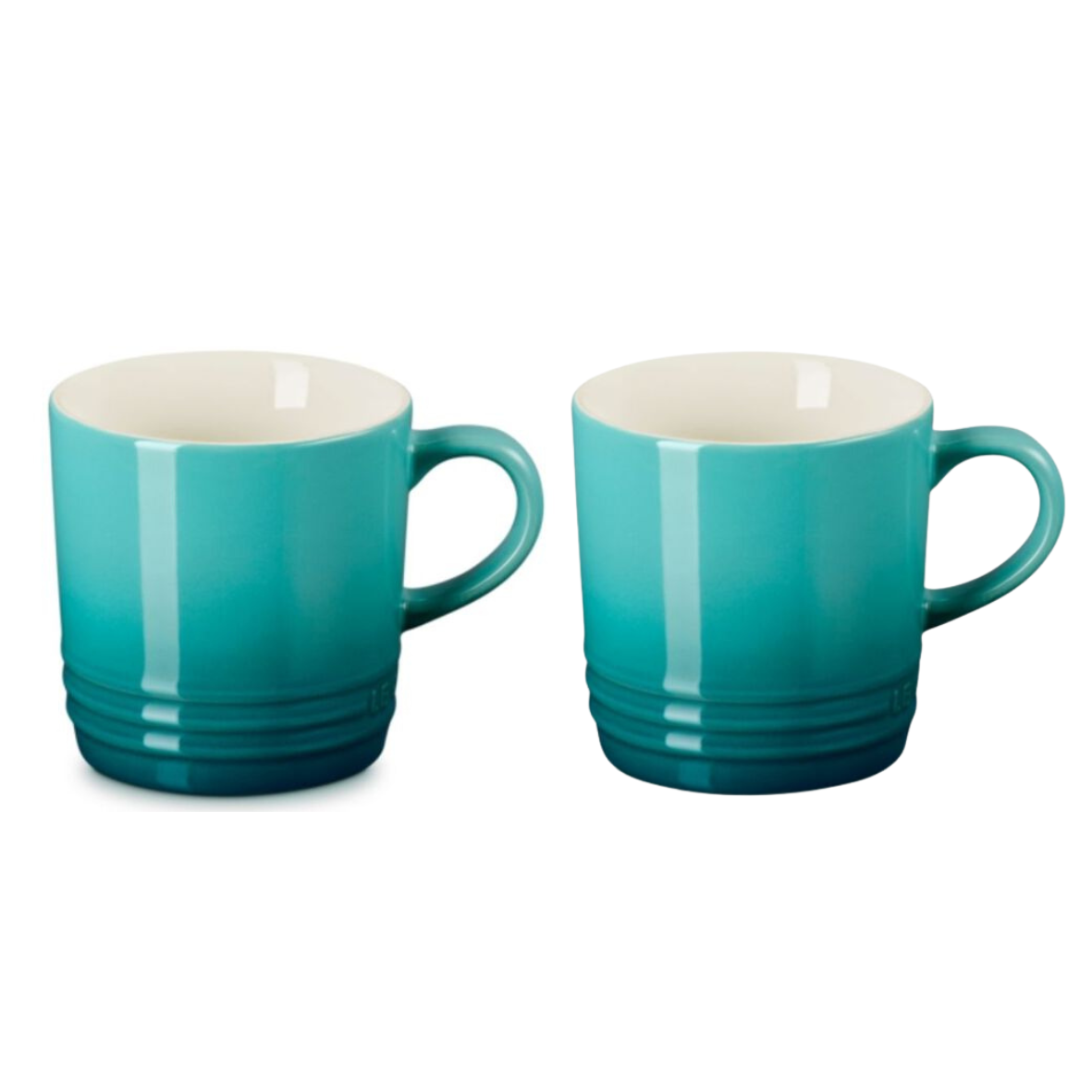JG C/2 CANECAS 200ML LONDON Bleu Riviera Le Creuset
