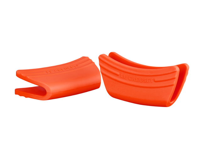KIT C/2 SETS C/2 PEGADORES DE SILICONE Laranja Le Creuset